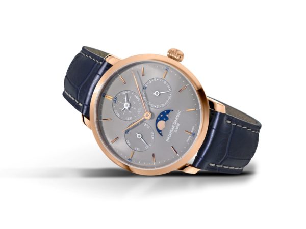1 1FC 775G4S4 Frederique Constant presents two new Slimline Perpetual Calendar Manufacture timepieces