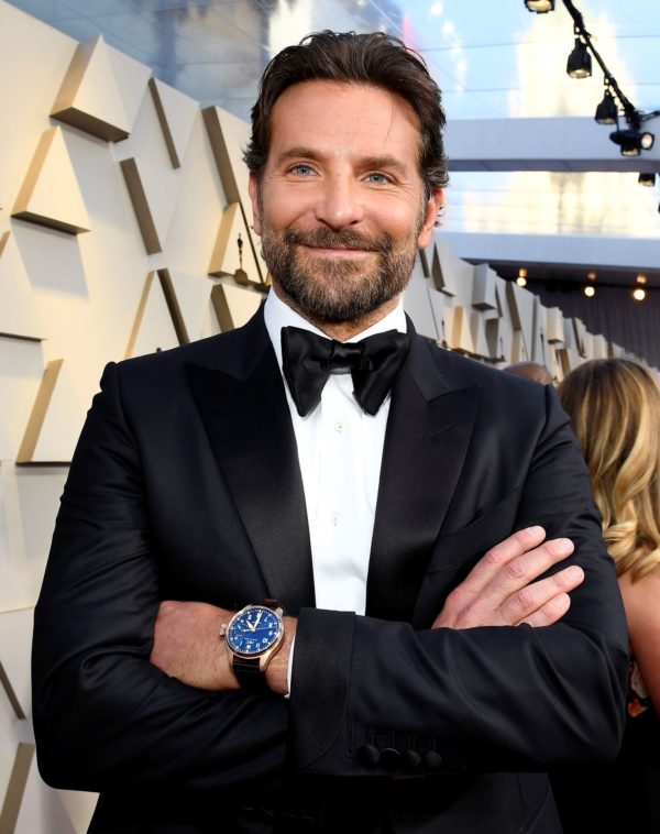 Bradley Cooper wearing IWC at the 91st Annual Academy Awards