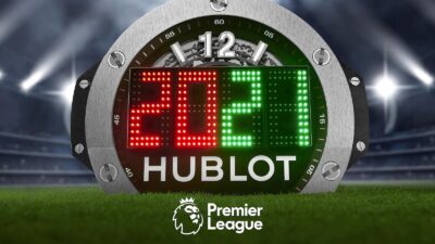 2020 2021 season Premier League 4th Referee Board by Hublot 2 min