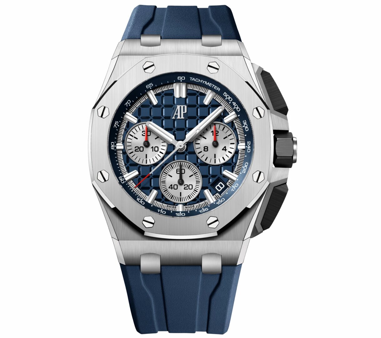 43mm Royal Oak Offshore in stainless steel with blue dial 1