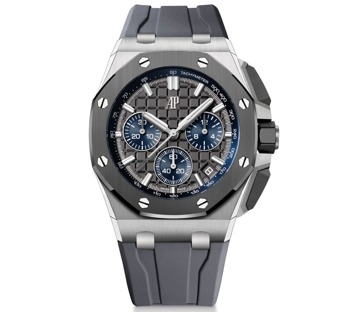 43mm Royal Oak Offshore in titanium with grey dial 1