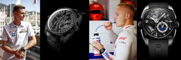 Cyrus Haas F1 Team vozači i satovi