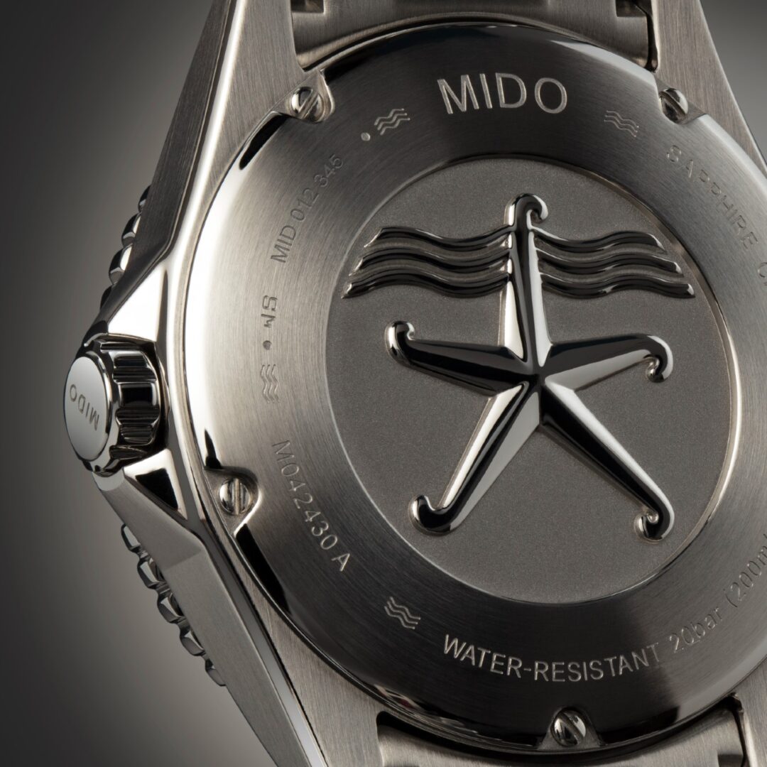 Morska zvijezda simbolizira ronilačke Mido satove
