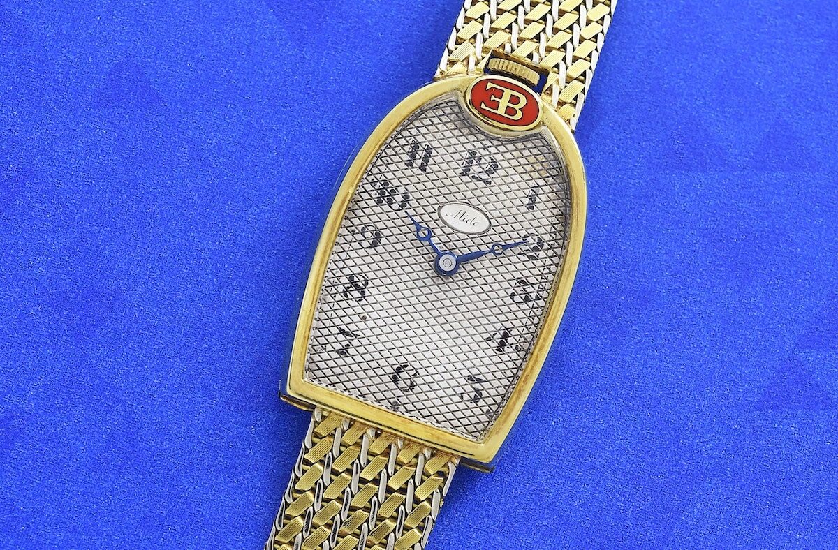 Mido Bugatti EB watch Face 2 Vintage Watch Story Cite de lAutomobile Collection Schlumpf. min
