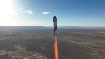 Omega Blue Origin launch