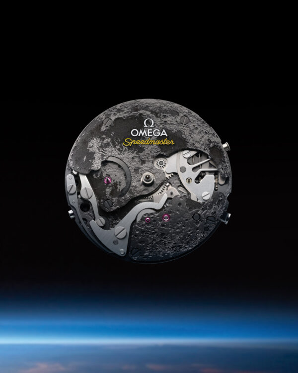 Omega Speedmaster Apollo 8 Dark Side Of The Moon Ceramic Saturn V Rocket Chronograph crop 2