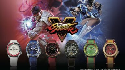 Seiko 5 Sports Street Fighter Watches Hadouken
