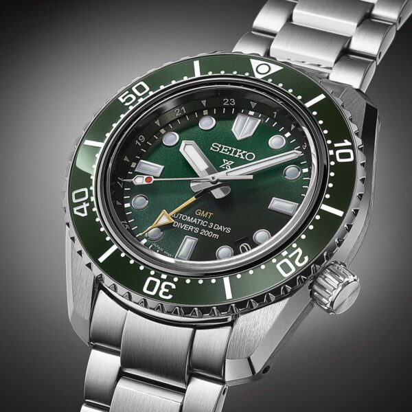 Seiko Prospex 1968 Diver Modern Reinterpretation GMT First Prospex Mechanical GMT Watch SPB381 3