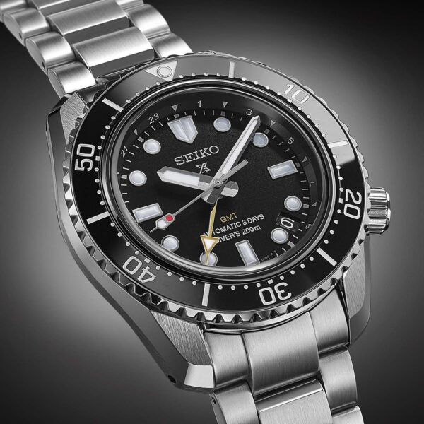 Seiko Prospex 1968 Diver Modern Reinterpretation GMT First Prospex Mechanical GMT Watch SPB383 2