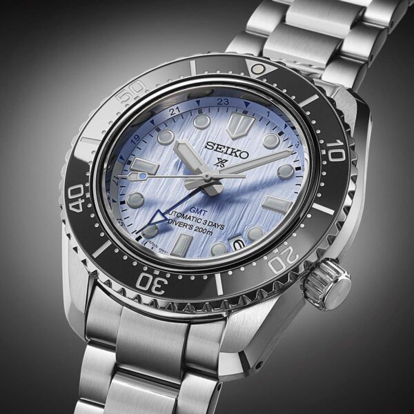 Seiko Prospex 1968 Diver Modern Reinterpretation GMT First Prospex Mechanical GMT Watch SPB385 2