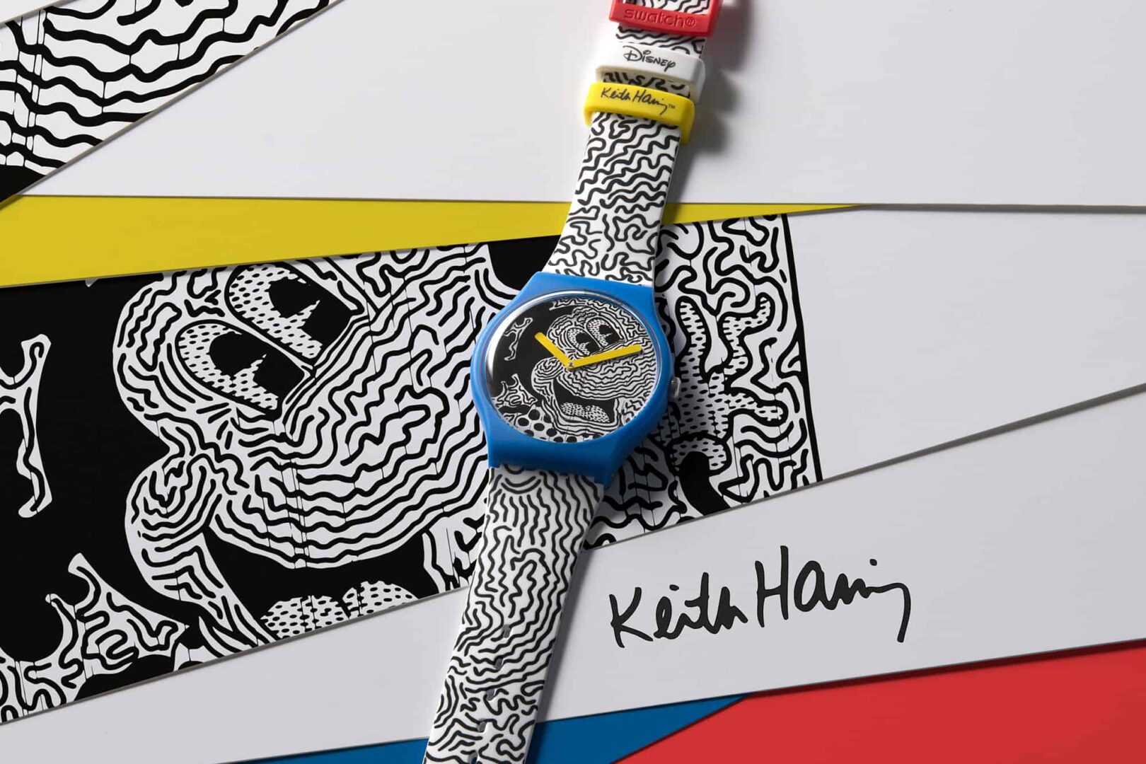 Swatch Disney Mickey Mouse Keith Haring 3