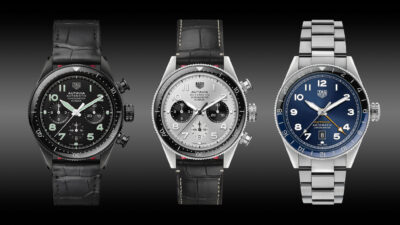 TAG HEUER AUTAVIA 60th Anniversary Flyback Chronograph TAG HEUER AUTAVIA 60th Anniversary GMT 3 Hands 2022