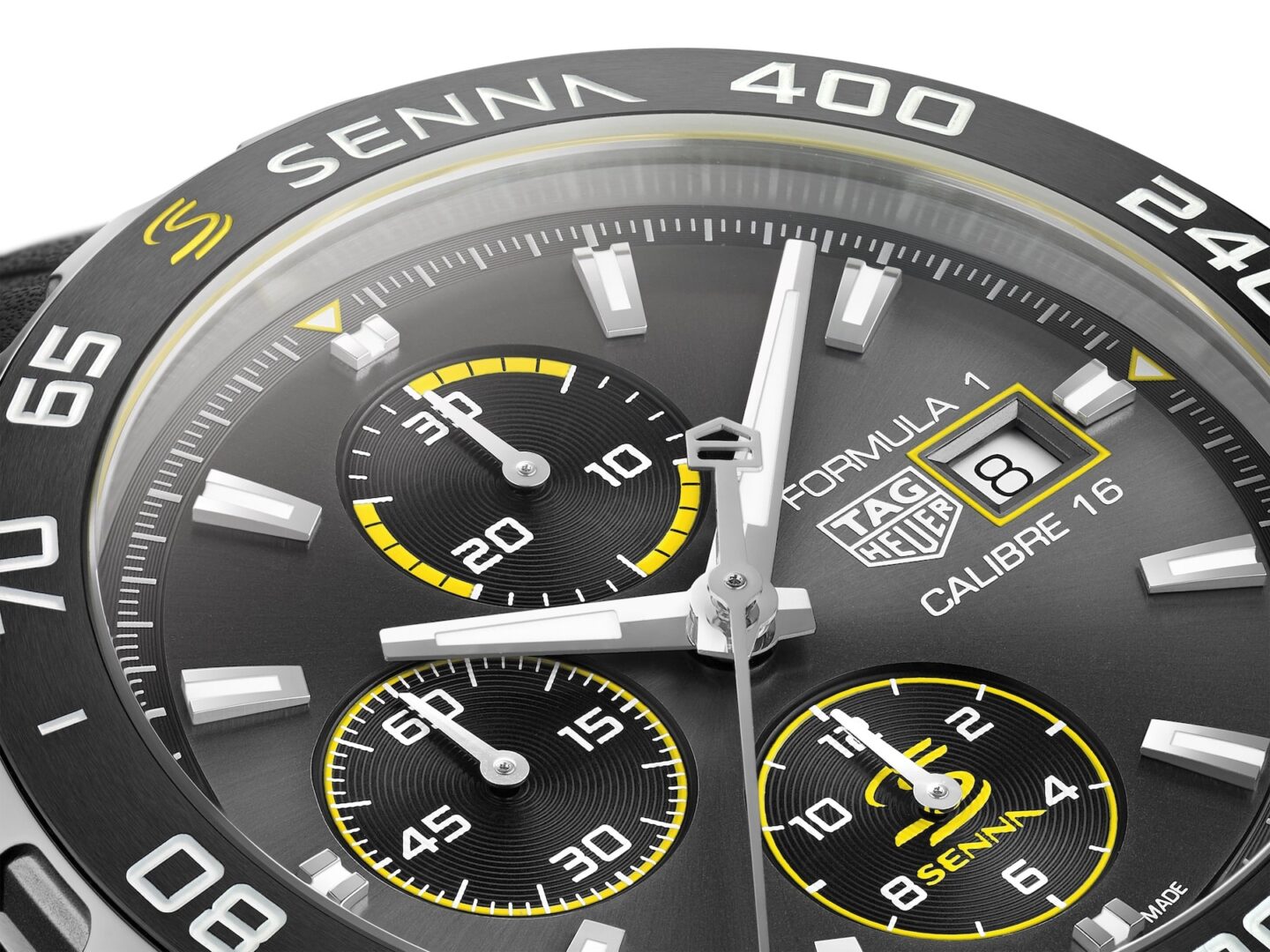 TAG Heuer Formula 1 Senna Special Edition 2020 automatic chronograph 4 min