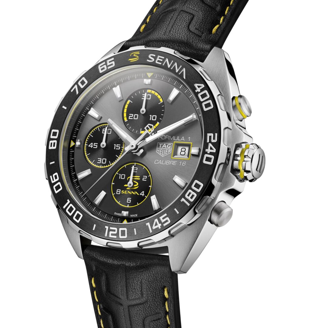 TAG Heuer Formula 1 Senna Special Edition 2020 automatic chronograph 5 min