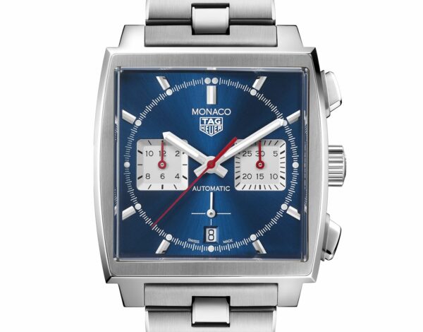 TAG Heuer Monaco Chronograph 39mm Calibre Heuer 02 Automatic Watch 4