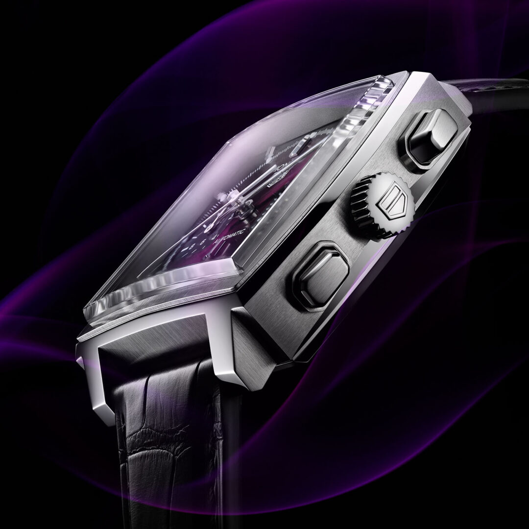 TAG Heuer Monaco Purple Dial Limited Edition CBL2118.FC6518 4