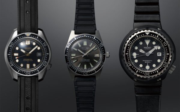 Vintage Seiko Dive Watches 1968 Hi beat Diver 300m 1965 62MAS 150m 1975 Professional Diver 600m