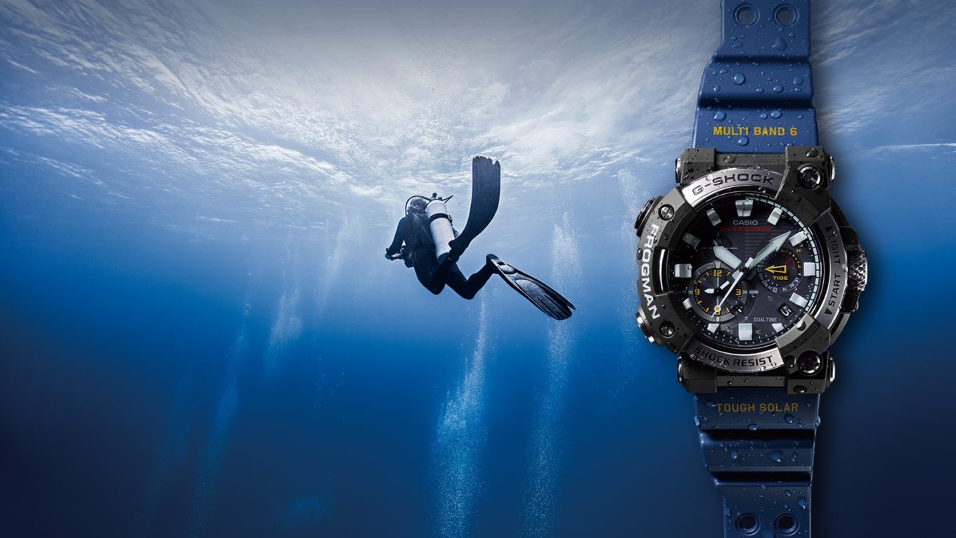 gwf a1000 full analog frogman with iso divers 200m 3
