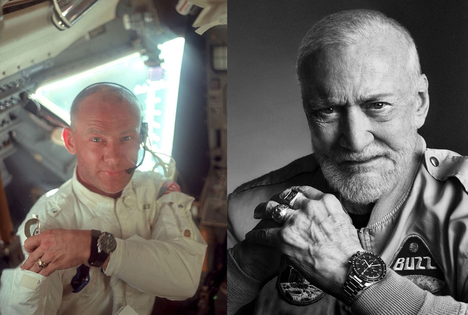 This is why Buzz Aldrin wears three watches at once