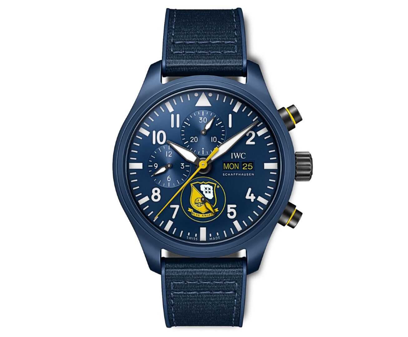 The Pilot’s Watch Chronograph Edition “Blue Angels®”(Ref. IW389109)