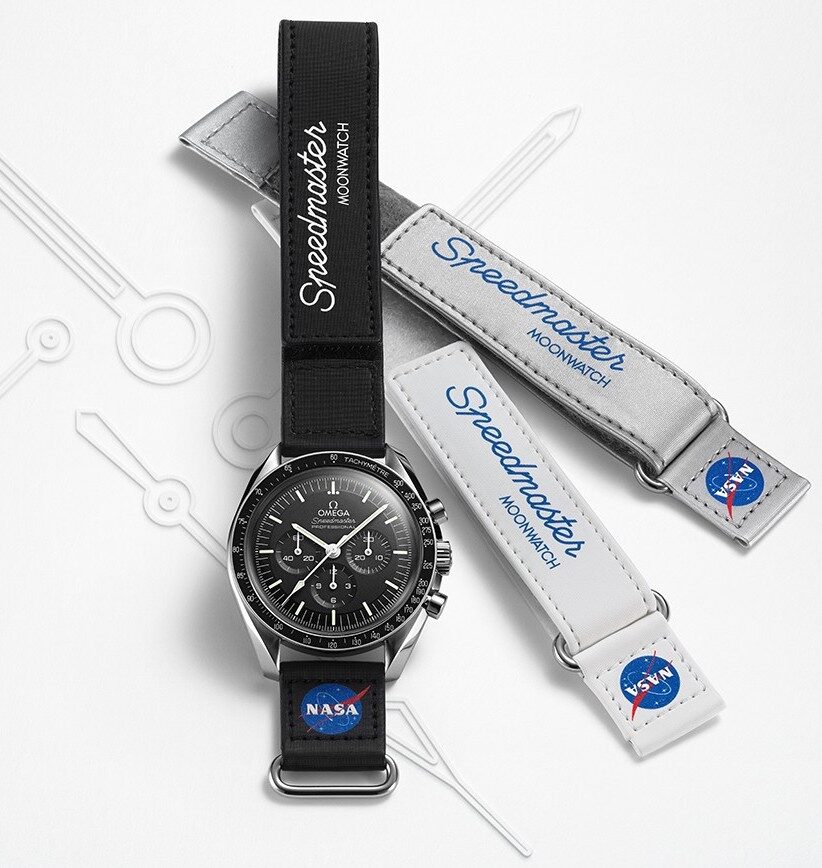 omega Speedmaster Moonwatch Velcro Strap